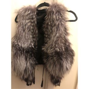 Real Fox Fur Vest